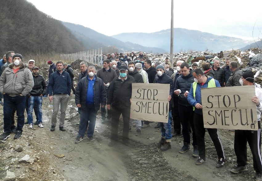 Privremeno deblokirali deponiju do kraja predsedničkih izbora u Srbiji 