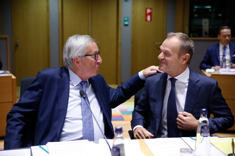 Jean-Claude Juncker i Donald Tusk