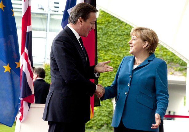 Angela Merkel i David Cameron