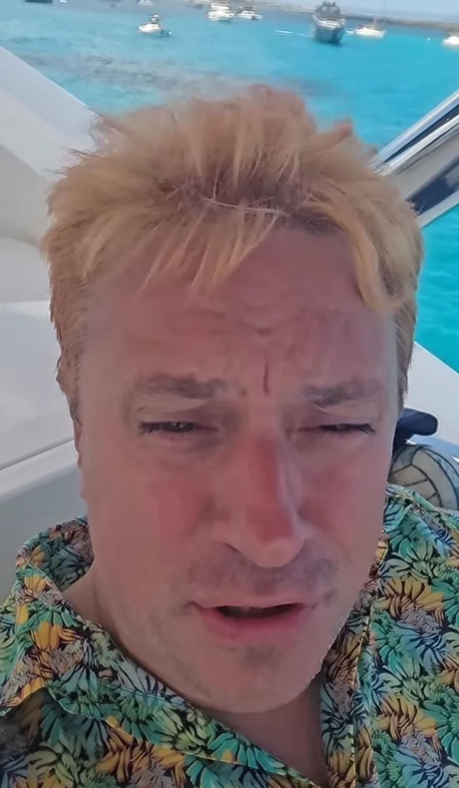 Andrija Milošević se snimao na jahti