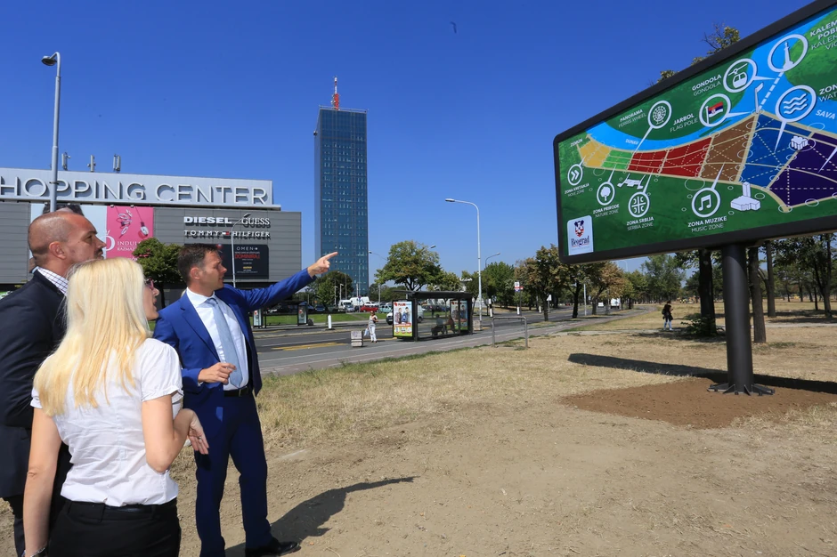 Gradonačelnik na otvorenom gradilištu