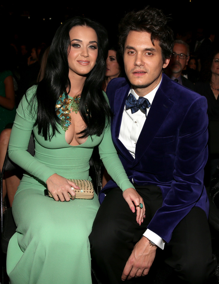 Katy Perry i John Mayer na Grammy 2013 (fot. Getty Images)