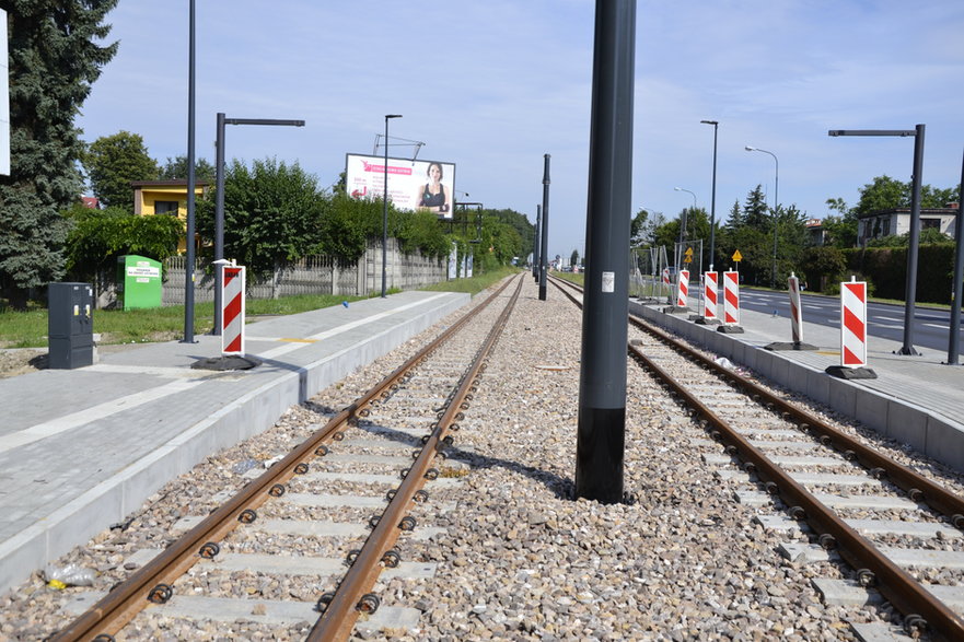 Tramwaj linii 45 powróci do Zgierza pod koniec roku. Zdjęcia z przebiegu prac