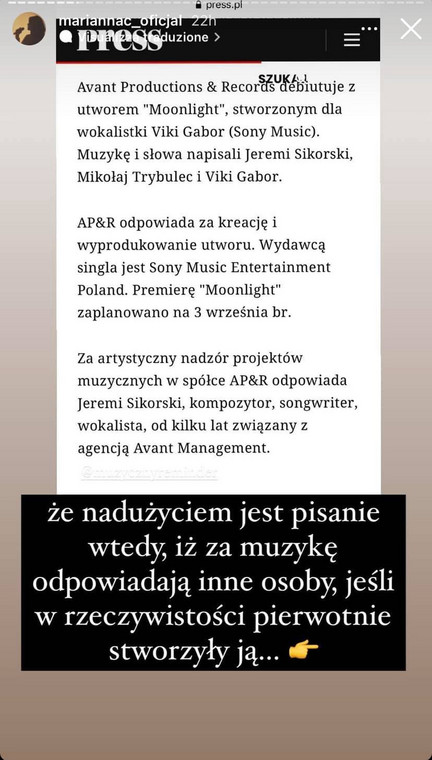 Vika Gabor oskarżona o plagiat. "Dziewczyno, jesteś śmieszna"