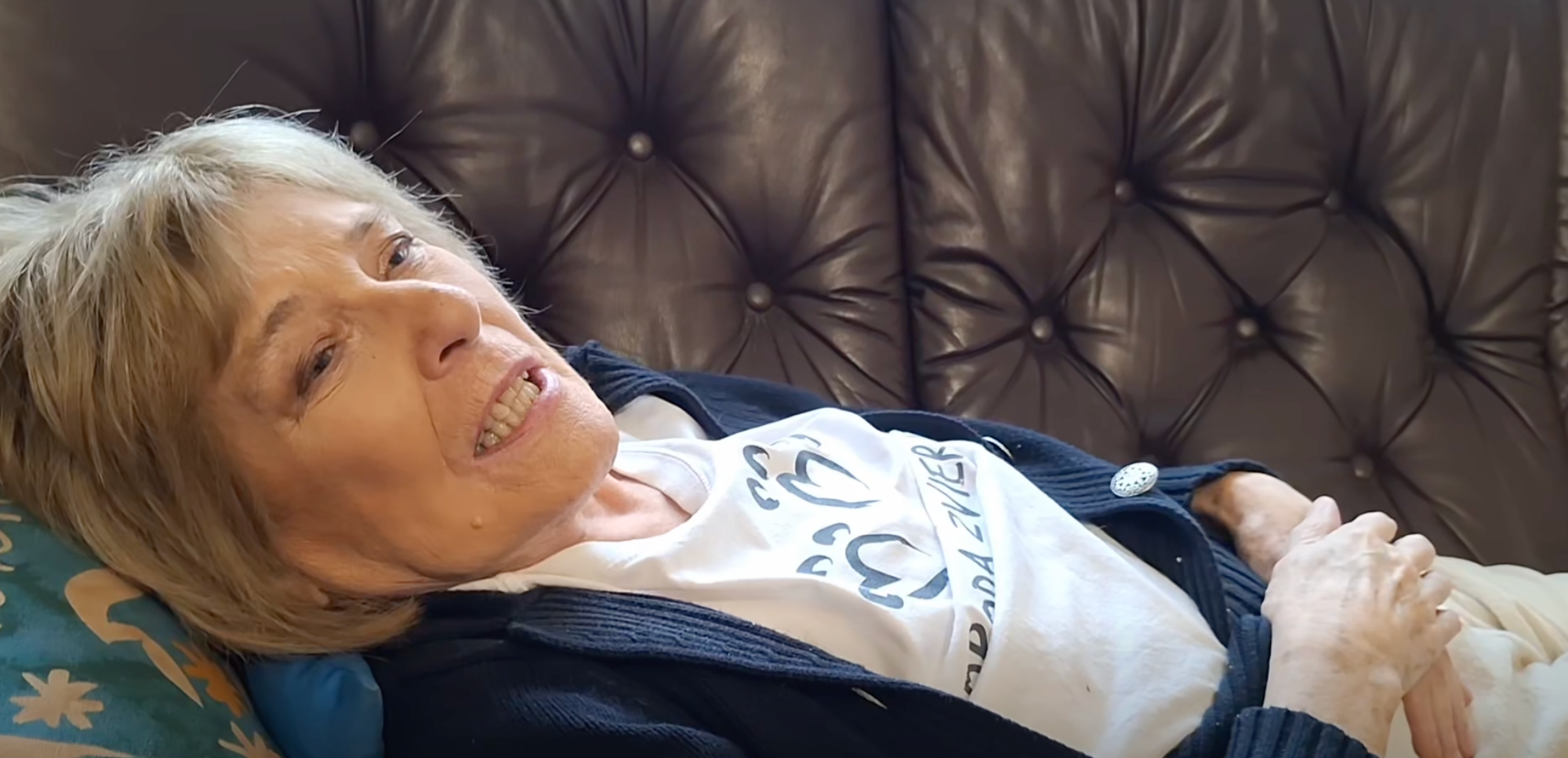 Oľga Feldeková na záberoch, ktoré na pamiatku zverejnila jej dcéra Katka.