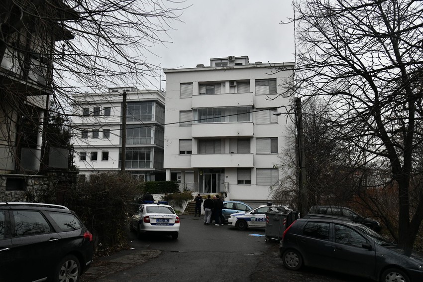 Zgrada u kojoj je pronađeno telo ubijene devojke