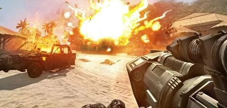 Screen z gry "Crysis: Warhead"