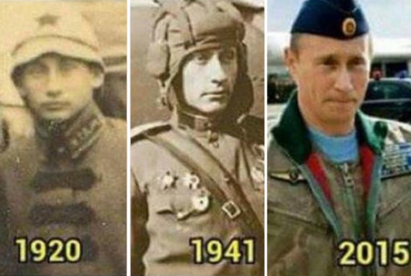 Nieśmiertelny Władimir Putin