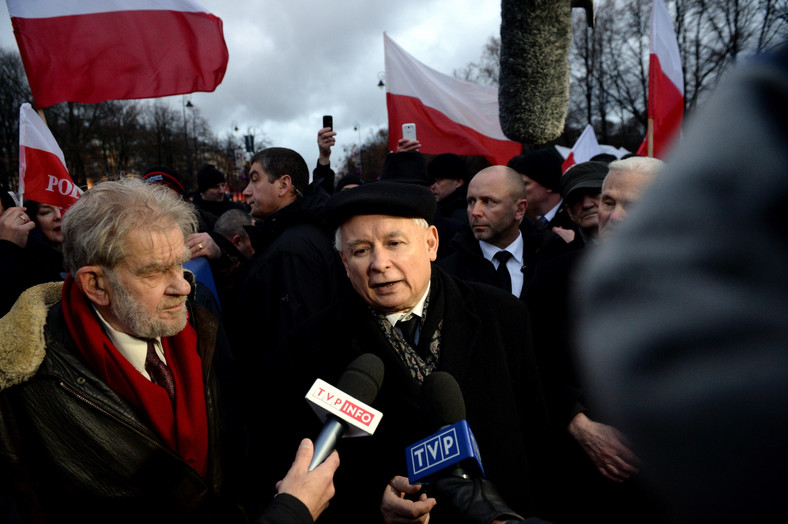 Prezes Prawa i Sprawiedliwości Jarosław Kaczyński, PAP/Jacek Turczyk