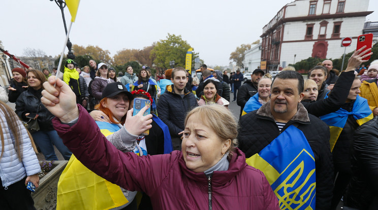 Az ukránok szerint hamarosan véget érhet az ő győzelmükkel a háború / Fotó: MTI/EPA