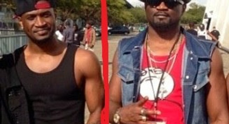 Peter Okoye and brother, Jude Okoye