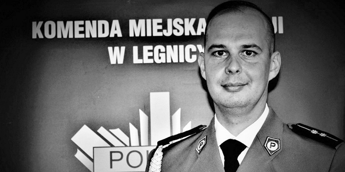 Asp. Konrad Kwiatek zmarł nagle.