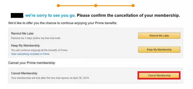How to Cancel Your  Prime Free Trial