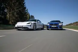 BMW M8 Competition Gran Coupe kontra Porsche Taycan Turbo S - kto ma rację?