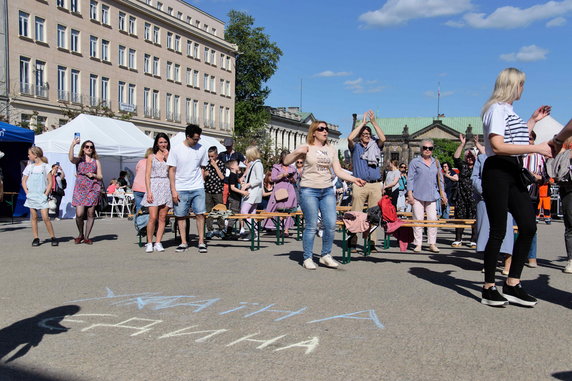 Poznańskie rodziny odebrały symboliczne klucze do bram Miasta rozpoczynając Poznańskie Dni Rodziny. Gwiazdą wieczoru był zespół Enej fot. Codzienny Poznań / S. Toroszewska