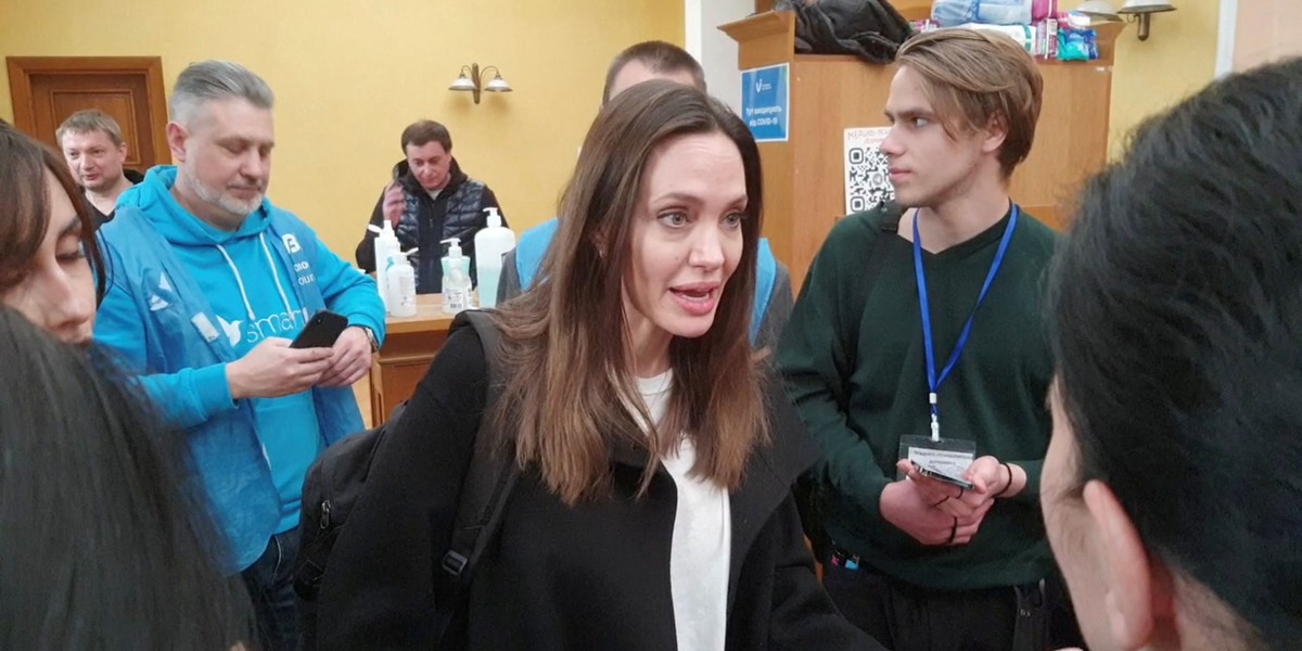 Angelina Jolie wspomina wizytę w Ukrainie. Aktorka podzieliła się na Instagramie wstrząsającymi wspomnieniami