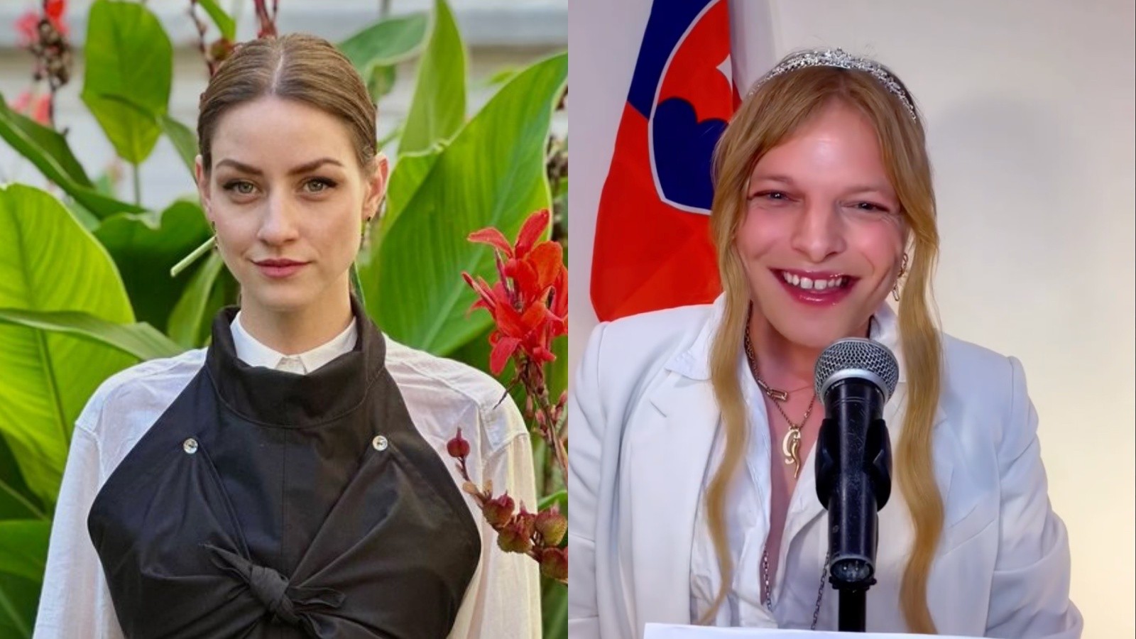 Moderátorka Barbara „Babsy“ Jagušák a influencerka Gwen McMullen. 