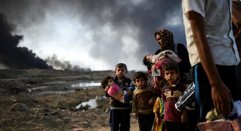 Since the battle for Mosul began in mid-October, 103,872 people have been displaced, the vast majority from Nineveh province, of which Mosul is the capital