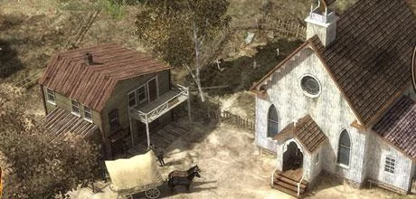 Screen z gry "Helldorado"