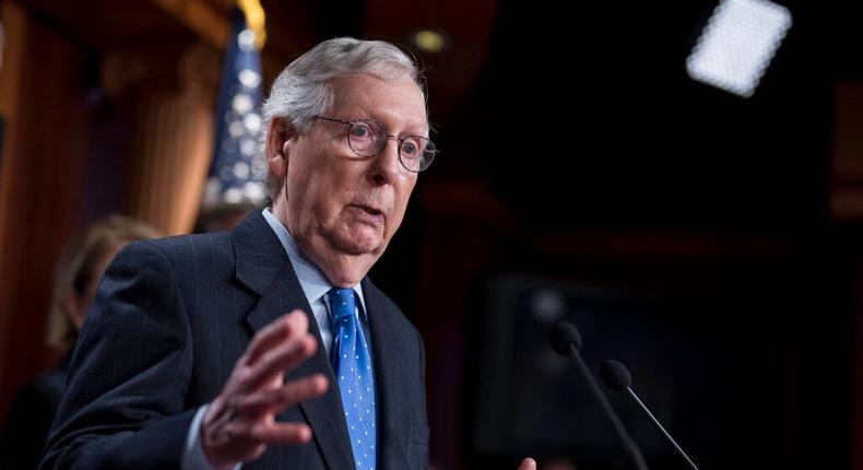 Senate Minority Leader Mitch McConnell of Kentucky.AP Photo/J. Scott Applewhite