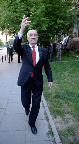 Wiceprezes PiS Antoni Macierewicz - kandydat na ministra obrony