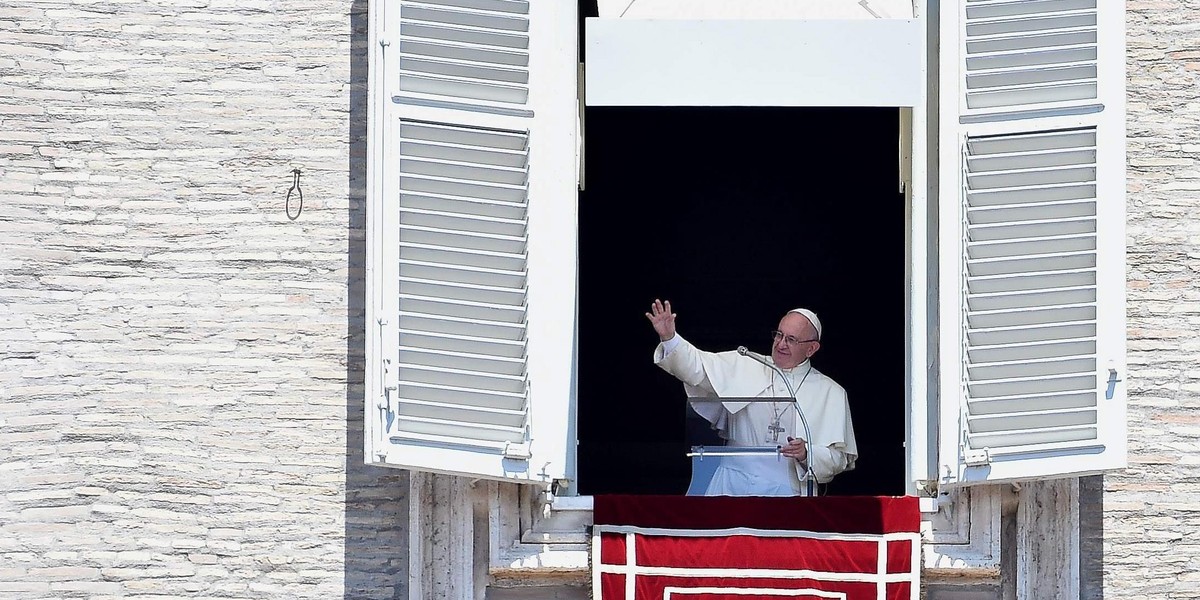 Papież Franciszek na urlopie