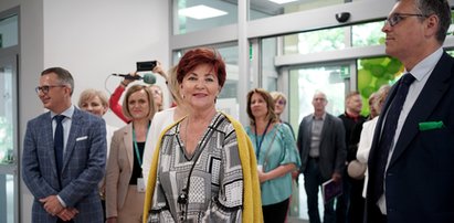 Tak Jolanta Kwaśniewska świętowała imieniny. Otworzyła po remoncie klinikę dla dzieci chorych na raka