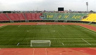 View of Teslim Balogun stadium, of the stadia that hosted 2009 U17 world cup in Nigeria