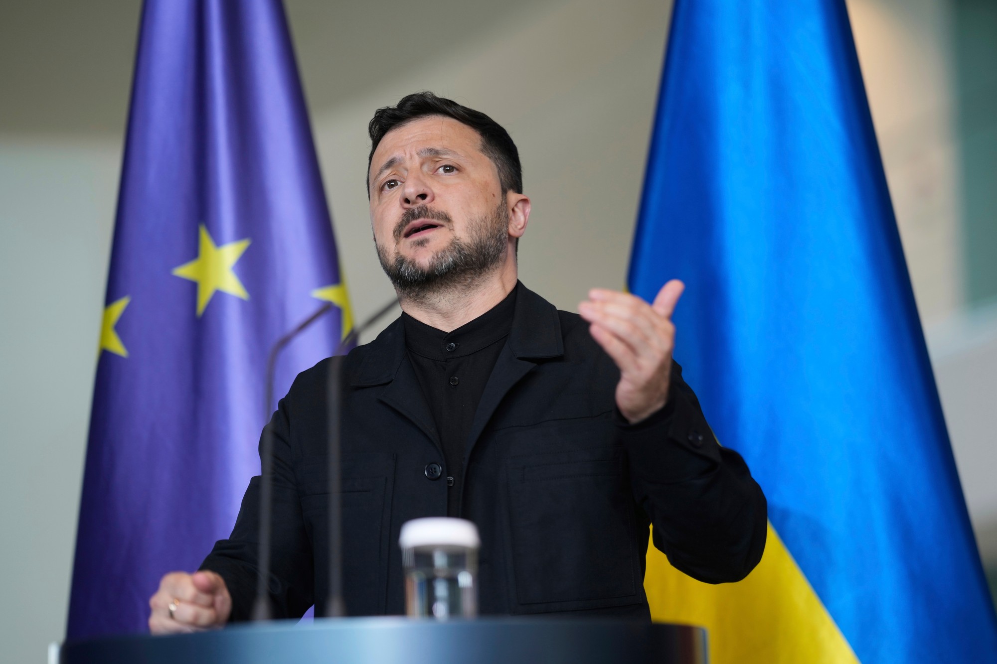 Ukrajinský prezident Volodymyr Zelenskyj.