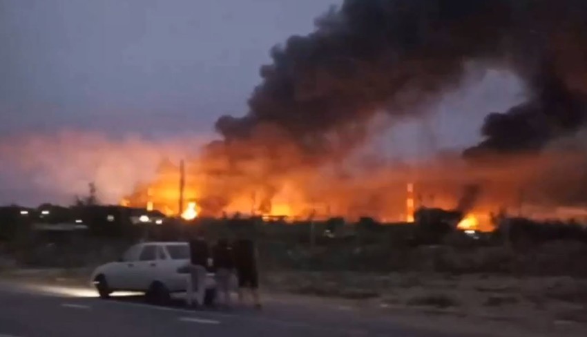 napad na rusku rafineriju