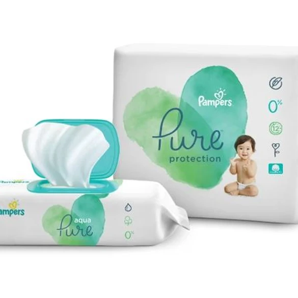 pampers pure protection