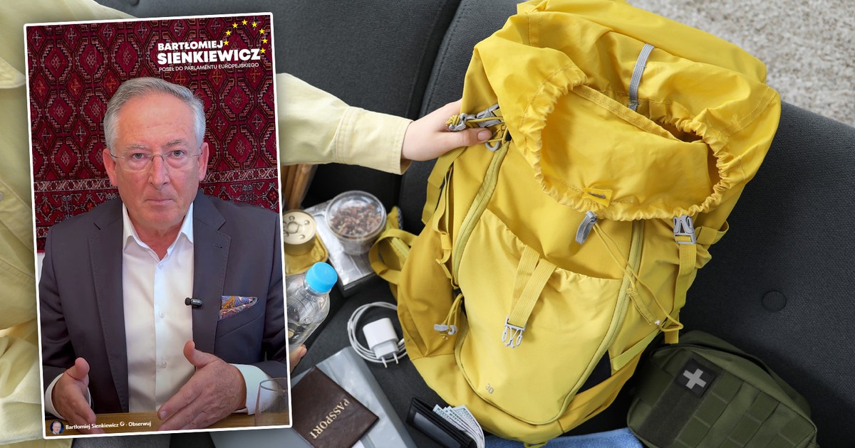 "Plecak ewakuacyjny" rozzłościł europosła. "To jest opowieść o klęsce"
