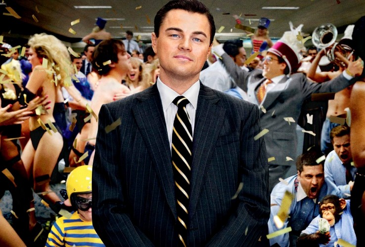 Leonardo DiCaprio w filmie 'Wilk z Wall Street'