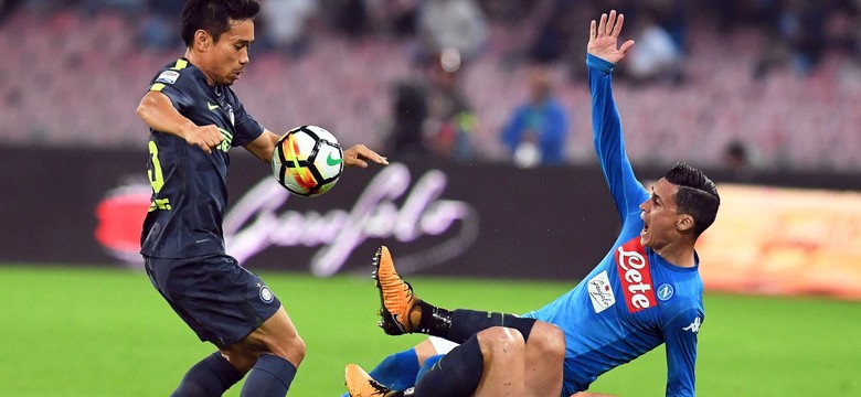 Liga włoska: Bez goli w meczu Napoli - Inter. Zieliński wszedł z ławki [WIDEO]