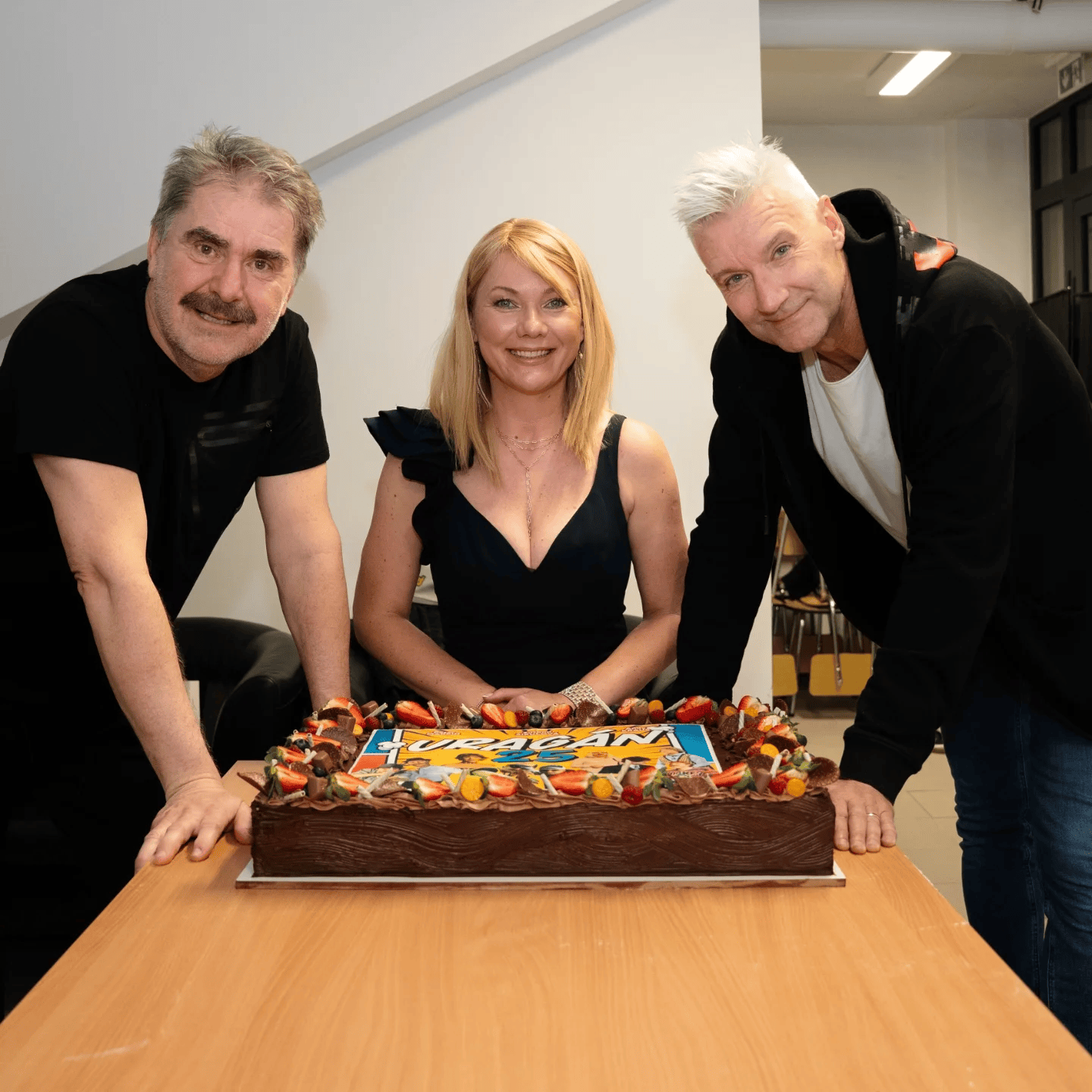 Peter Marcin, Zuzana Šikulová a Andry Kraus.