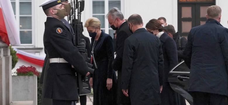 To nie była bułka z masłem! Agacie Dudzie trudno było błyszczeć przy prezydentowej Litwy