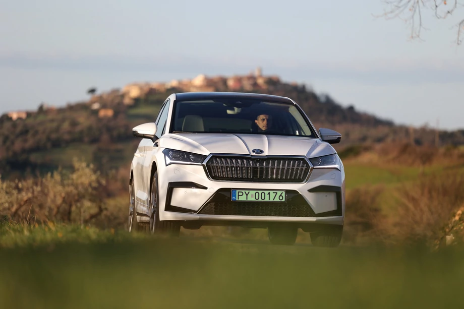 Skoda Enyaq Coupe iV Moon White