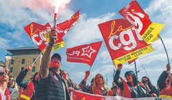 Potężne protesty we Francji. Ponad pół miliona ludzi wzięło udział w strajkach po apelu związków zawodowych