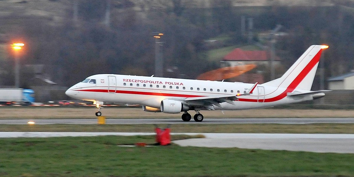 Rządowy Embraer uziemiony