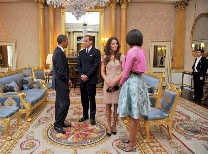 Spotkanie prezydenckiej pary ze świeżo upieczonymi małżonkami: Williamem i Kate