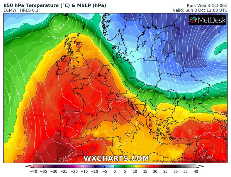 Pod koniec tygodnia Polska może się znaleźć na celowniku zimnego powietrza z północy