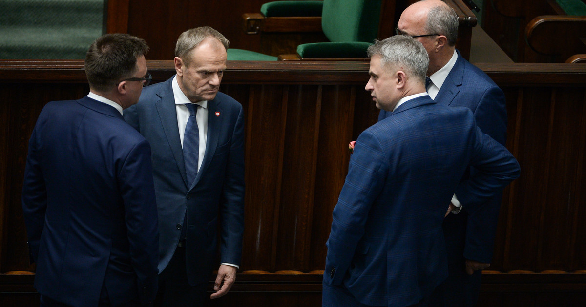 Treffen der Spitzen der Regierungskoalition in der Villa des Premierministers. Zwei dominierende Themen