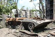 Zniszczenia wojenne w Mariupolu