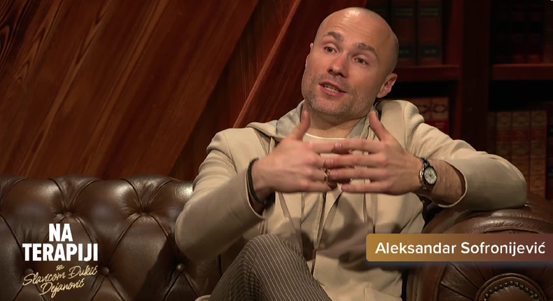 Aleksandar Aca Sofronijević, emisija "Na terapiji sa Slavicom Đukić Dejanović"