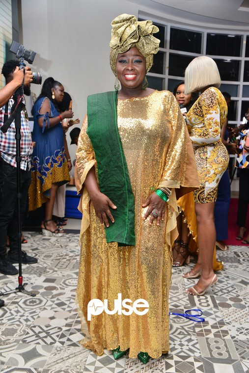 Popular OAP, Lolo, at the premiere of the 'The Legend of Inikpi' [PULSE]