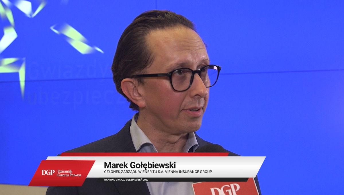 Marek Gołębiewski, członek zarządu Viener TU SA, Vienna Insurance Group
