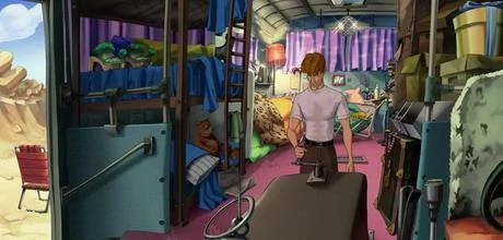 Screen z gry "Runaway: A Road Adventure"