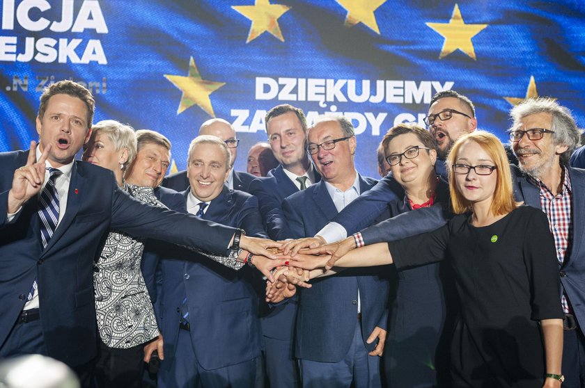 Liderzy Koalicji Europejskiej