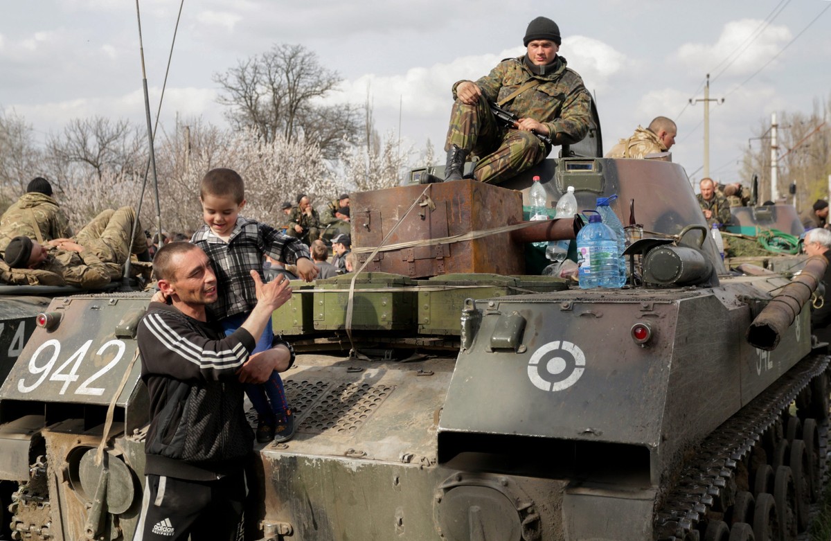 Separatyści w Sławiańsku