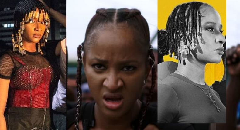 Adesua's character makes a strong case for beaded fulani braids